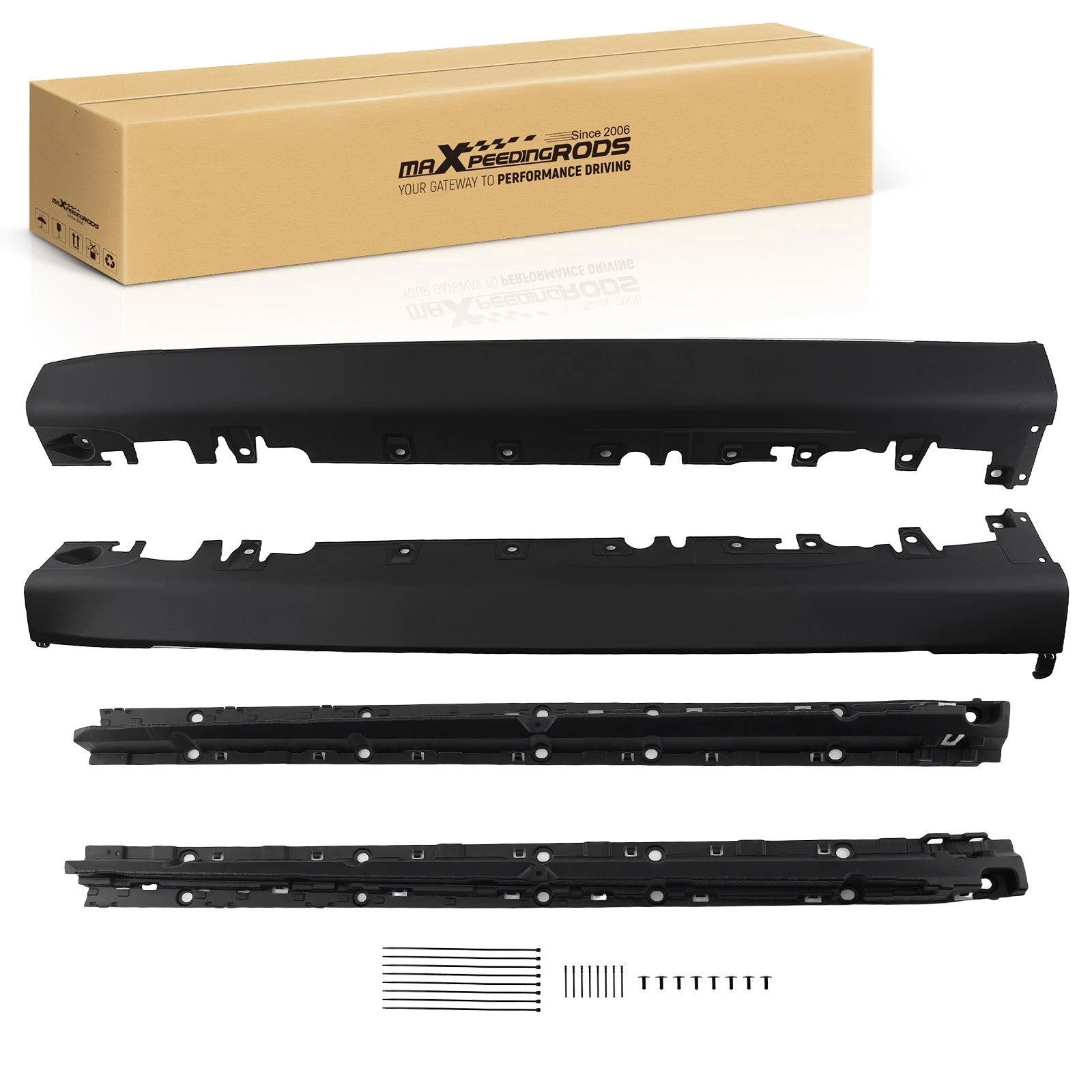 Nerf Bars Running Boards for BMW X5 (2014–2018) Black Non-Slip Steps