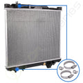 Radiator for Suzuki XL-7 (2004–2006) w/ Hose Clamps Kit CU2933