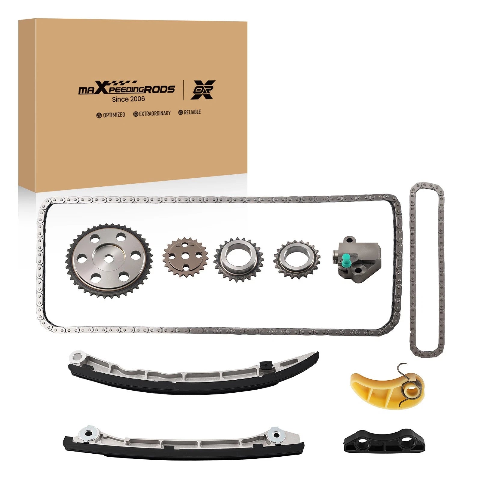 Engine Timing Chain for Mazda 3 2.3L L4 (2007–2013) w/Oil Seals