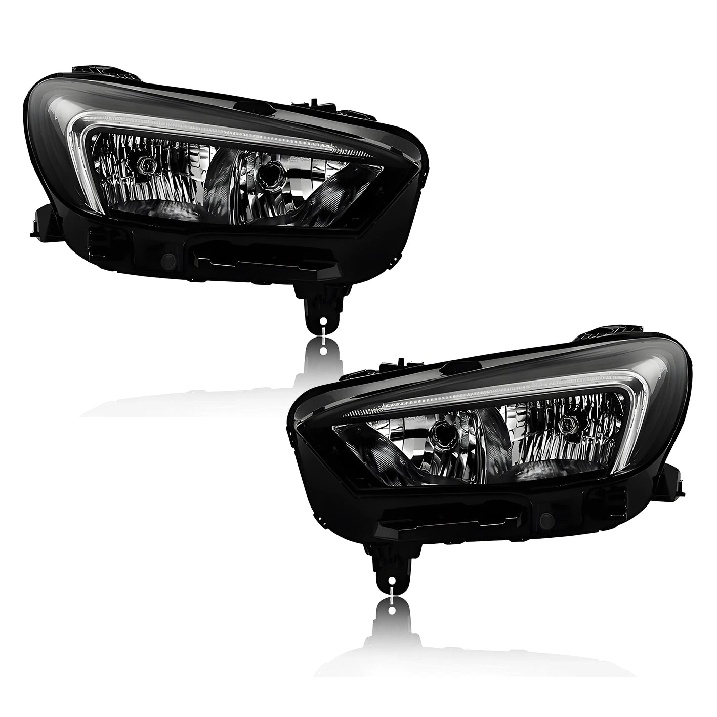 Halogen Headlight Set for Buick Encore GX (2020–2023) w/LED DRL, Left+Right