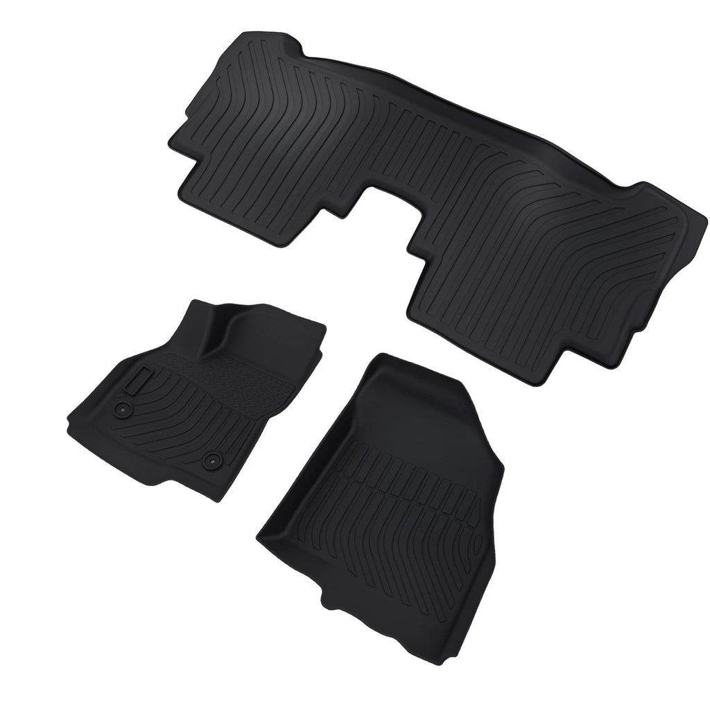 Custom Black Floor Mats for Chevrolet Bolt EV (2017–2023) Waterproof TPE