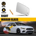 Right Mirror Glass with Blind Spot for Mercedes-Benz C-Class (2010–2014)