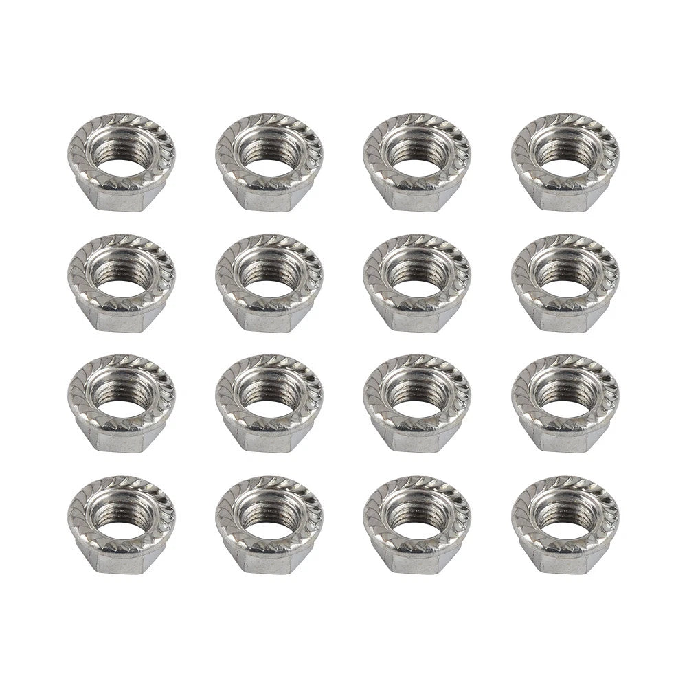 16PCS Wheel Stud Locking Lug Nuts for Honda TRX250EX TRX300EX TRX400EX TRX450R