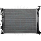 Aluminum Radiator & AC Condenser Cooling Kit for Kia Optima (2016–2018)