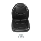 Set of 2 Black Seats for Kawasaki Teryx 750 Fi 4X4 (2008–2013)