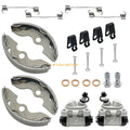 Front Brake Wheel Cylinders Shoes for Honda FourTrax TRX200 (1986–2006)