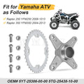 Rear Sprocket Hub Mount Holder for Yamaha Raptor 350 250 (2004–2013)