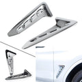 2X Exterior Side Air Vent Cover Moulding Trim for BMW X3 G01 (2018–2021)