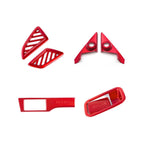 Carbon Fiber Style Side AC Vent Trim for Honda Civic 2016-2021