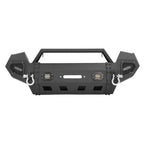 Steel Front Bumper with Winch Plate & LED Lights for Toyota Tacoma (2016–2023)