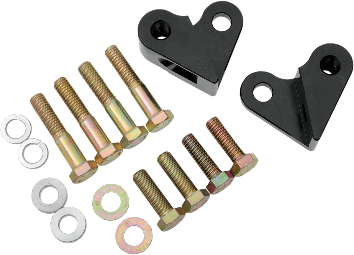Lowering Kit for Harley FL (1997–2001) - Lowers 1" - Black Powder Coated
