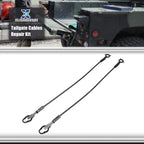 Pair Rear Tailgate Cables for Ford F250 F350 F450 F550 (2003–2012)