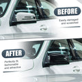 Left Mirror Cover Cap Gloss Black for Mercedes Benz A Class B Class C Class