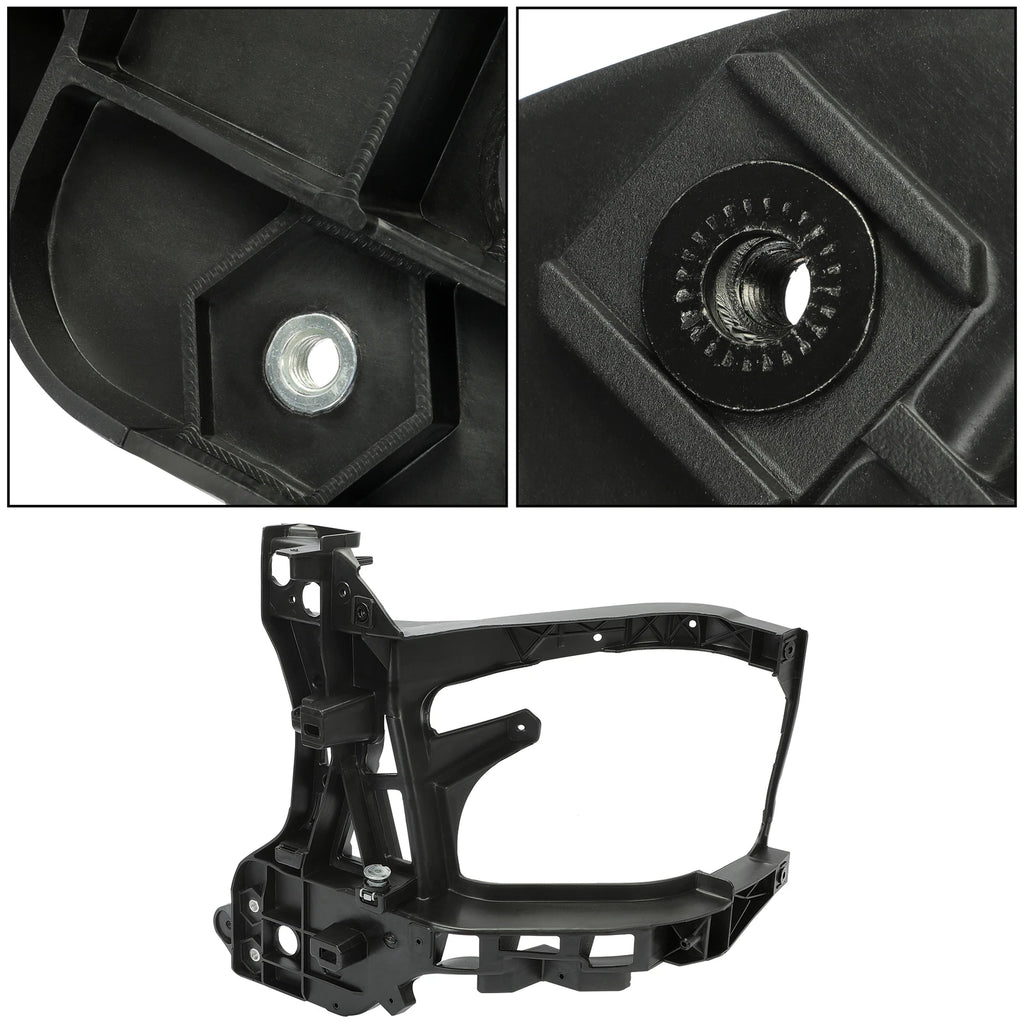 Left Radiator Support for Ram 1500 2500 3500 (2013–2018) Black