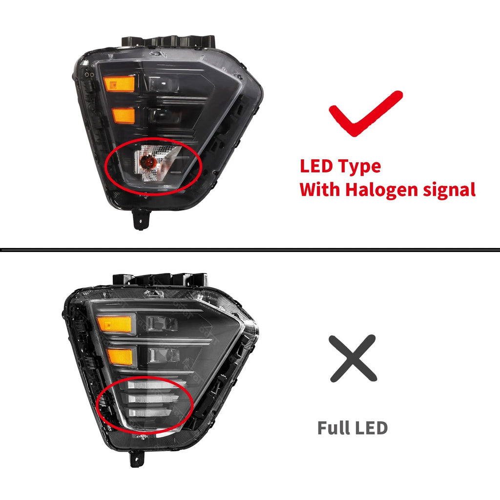 LED Headlight for Hyundai Kona (2024–2025) 92102-BE020 92101-BE020