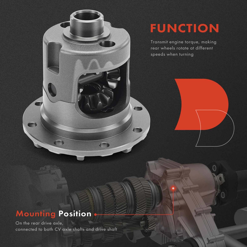 Rear Differential for Jeep Grand Cherokee Wrangler Cherokee (1993–1998)