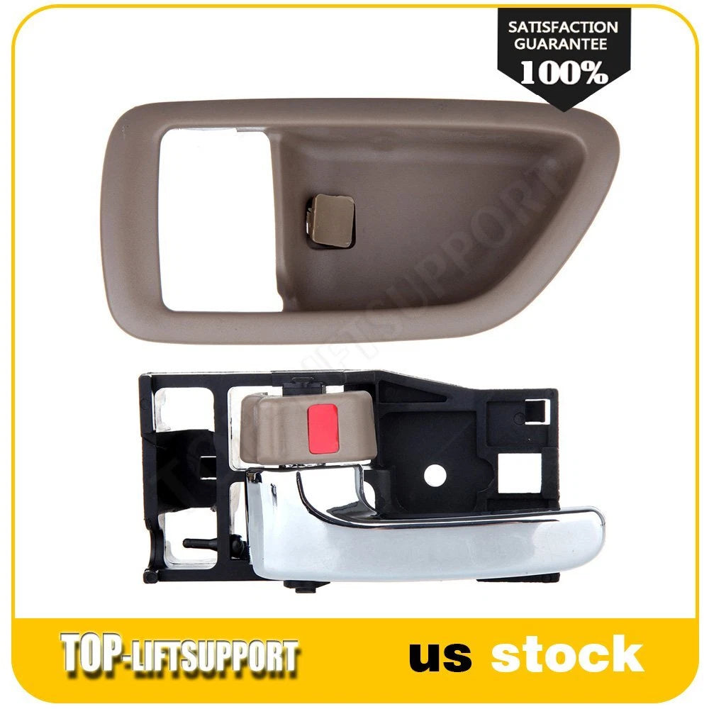2X Interior Door Handles for Toyota Avalon (2000–2004) Beige Driver Side