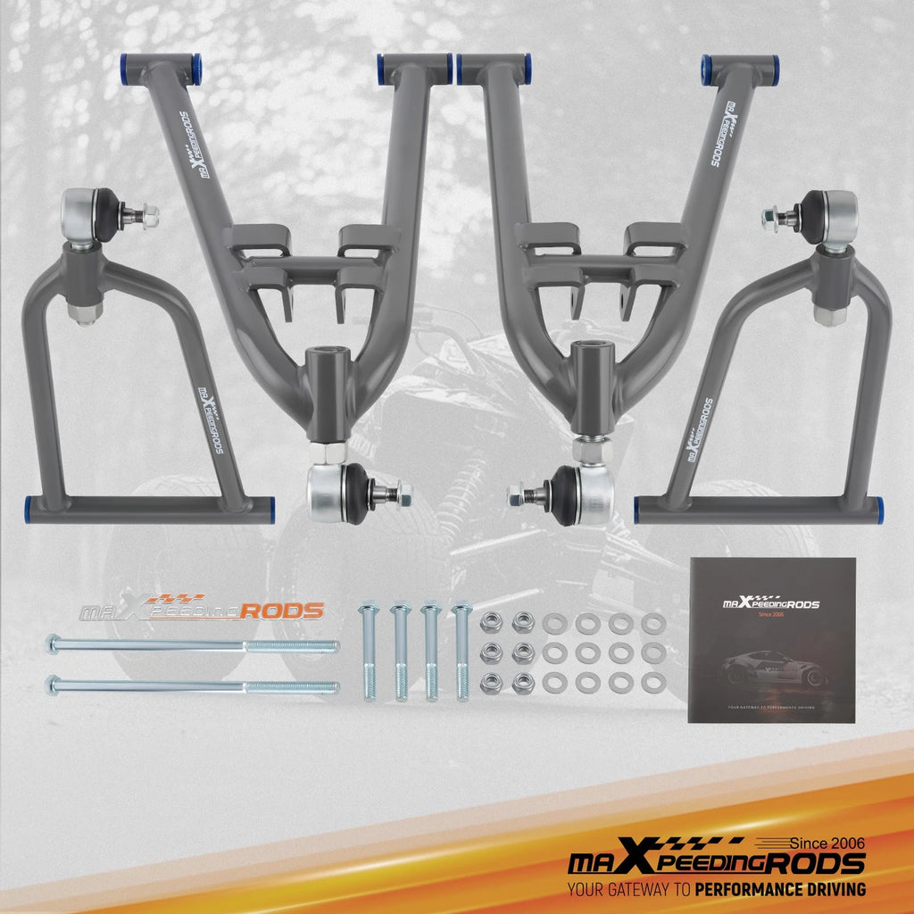 Front Lower Upper A-Arms for Yamaha YFZ450 YFZ450V (2004–2013)