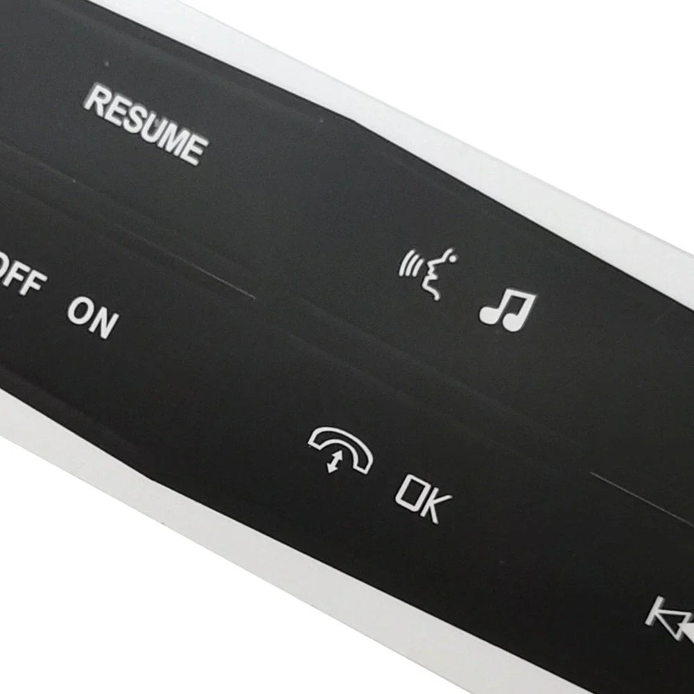 Steering-Wheel Control Button Repair-Sticker Decor for Ford Mustang (2010–2012)
