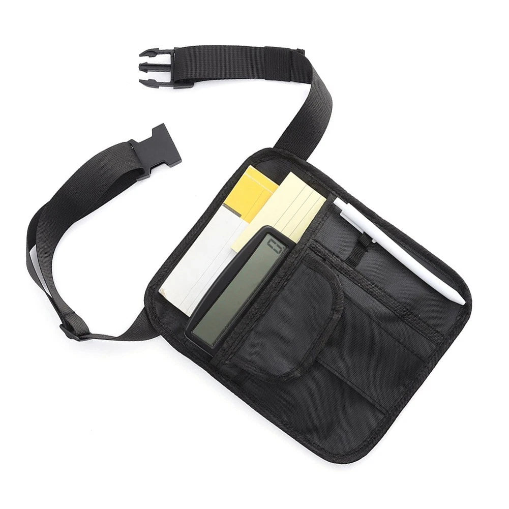 Waist Money Pouch for Servers with Multiple Pockets and Adjustable Fit
