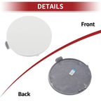 Front Bumper Tow Hook Cover for BMW X5 F15 (2014–2018) No. 51118060131 White