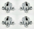 Spider Bullet Center Hub Caps Set of 4 for Chevy Silverado (1999–2006)