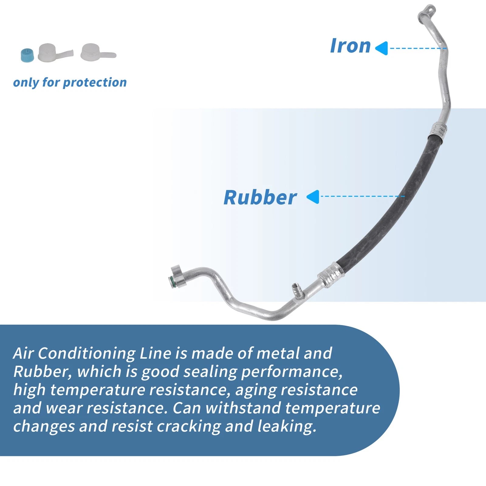 A/C Refrigerant Liquid Hose for Honda Fit (2009–2013) No. 80311TFCH01