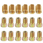 Replacement Brake Pipe Fittings 18pcs 3/8in for Vehicle