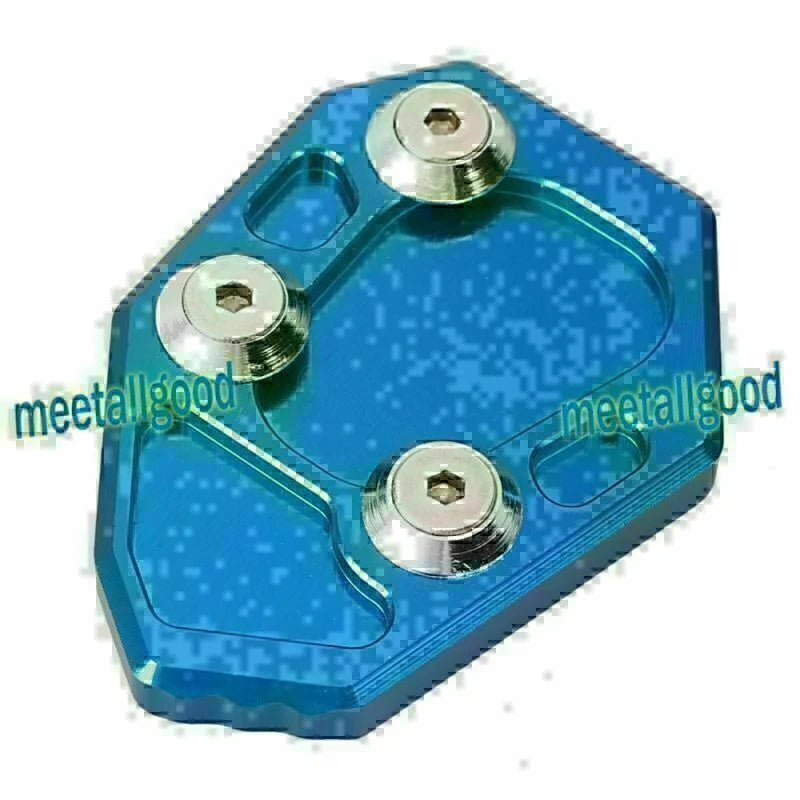CNC Kickstand Pad Side Stand Foot Plate for BMW S1000RR (2010-2014) Blue