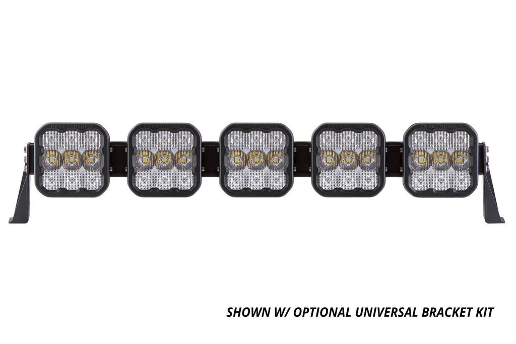 Universal LED Lightbar 5-Pod CrossLink White Combo for Diode Dynamics SS5 Sport (2019–2024)