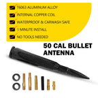 Carbon Fiber Bullet Antenna for Chevrolet Silverado 1500/2500/3500 (2014–2023)