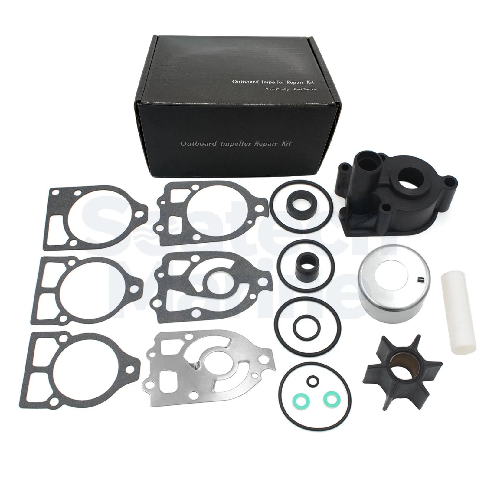 Water Pump Impeller Kit for Mercury V 150 175 200 225 HP Outboards (46-58618A4)