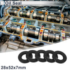 Set of 5 Oil Seal Rotary Shaft Seal TC Ring 28x52x7mm Nitrile Rubber