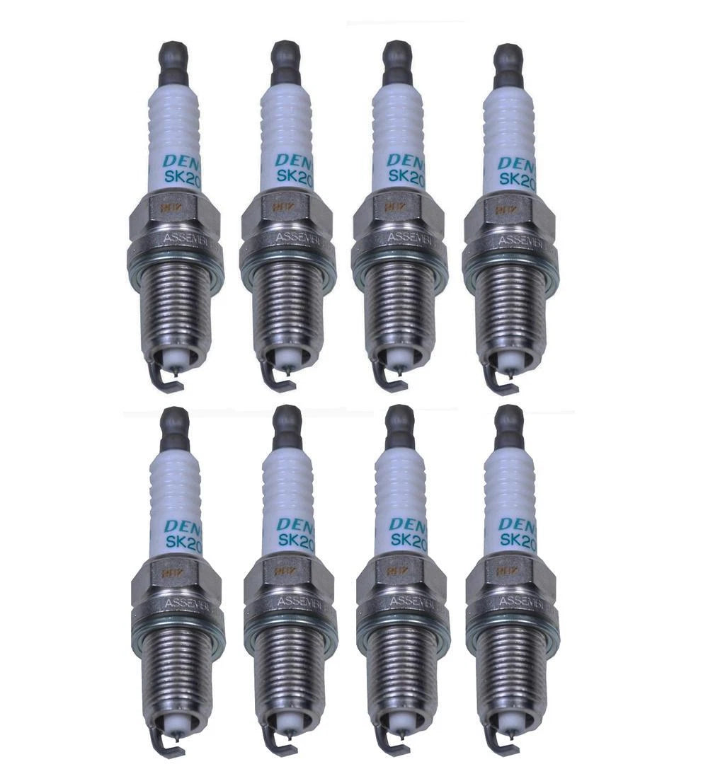Set of 8 Denso SK20R11 Iridium Power Spark Plugs for Toyota Lexus V8