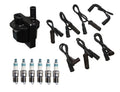 Set of 6 Denso Ignition Coil Wire Iridium Power Spark Plug for Chevy GMC 4.3 V6
