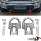 Front Heavy Duty Tow Hooks Kit for Ford F-150 (2004–2024)