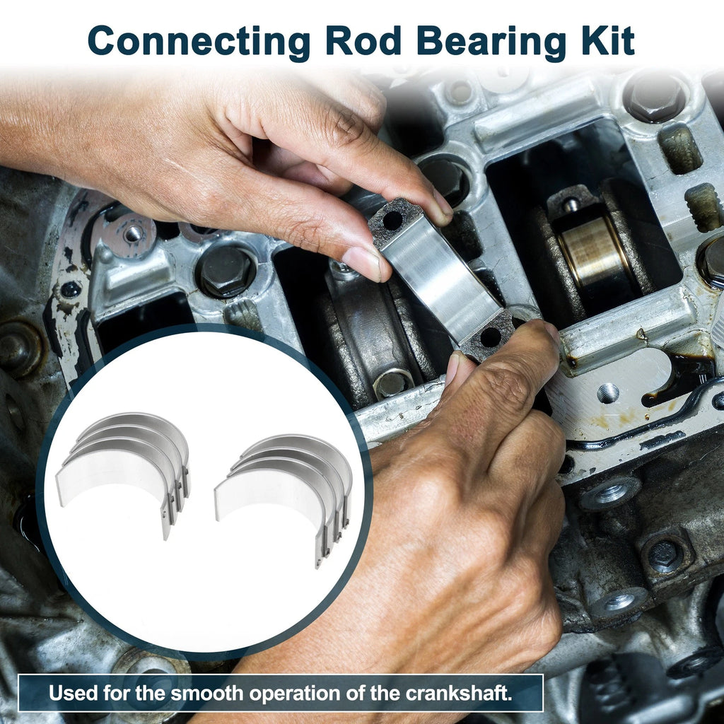 Set of 8 Connecting Rod Bearings for Mercedes-Benz (No.A2700380110)