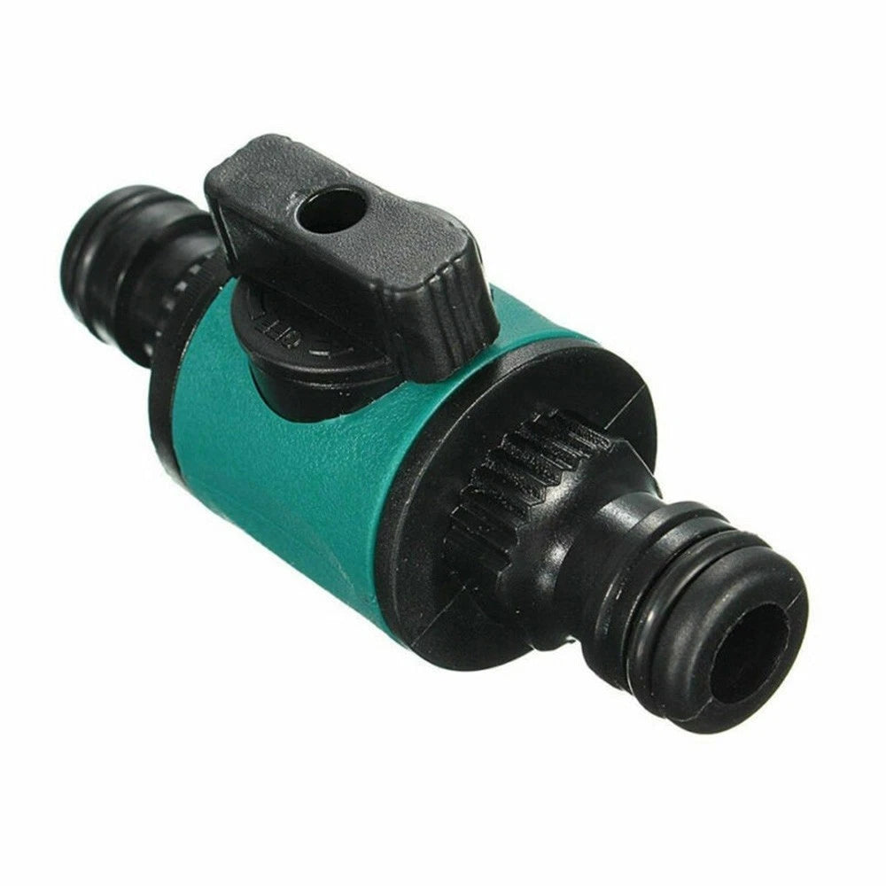 2 Way Garden Hose Connector with Rubber Coating for Comfort