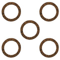 Set of 5 Cork Gas Fuel Sediment Bowl Gaskets for Ford 2N 8N 9N Jubilee NAA