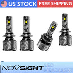 Set of 4 LED Headlight Bulbs for Lincoln Town Car (2003–2011)