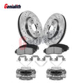 Front Brake Rotors & Calipers for Honda CR-V (2007–2016) & Acura RDX (2007–2012)