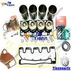 4LE2 Crankshaft Rod Overhaul Rebuild Kit for Isuzu CX75 CX80