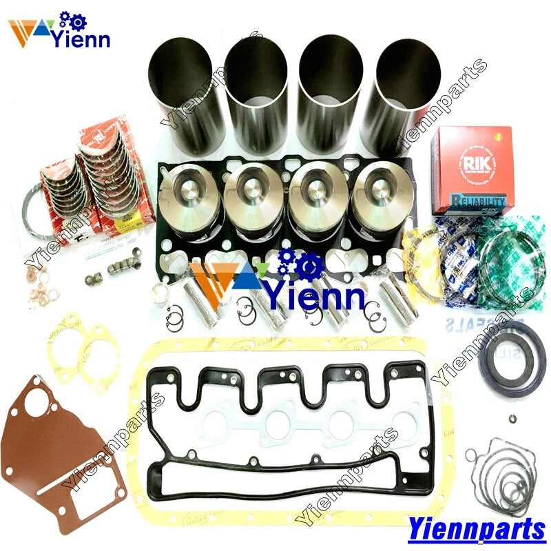 4LE2 Crankshaft Rod Overhaul Rebuild Kit for Isuzu CX75 CX80