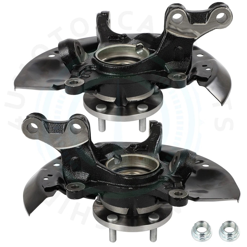 2X Front Wheel Hub Bearing Knuckles Assembly for Toyota Sienna (2011–2017)