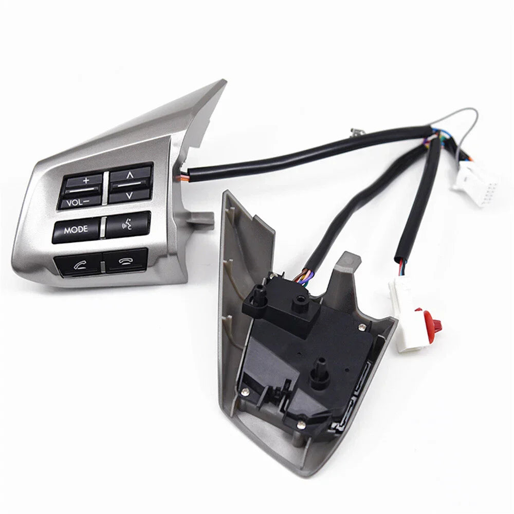 Steering Wheel Switch for Subaru Legacy 2012-2014 Silver/Black