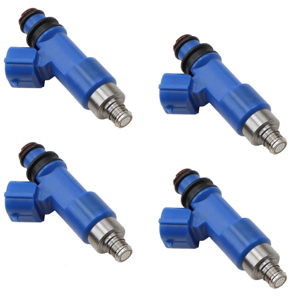 Set of 4 Dark Blue 565cc Fuel Injectors for Subaru WRX / STI (2002–2021) 16611-AA720