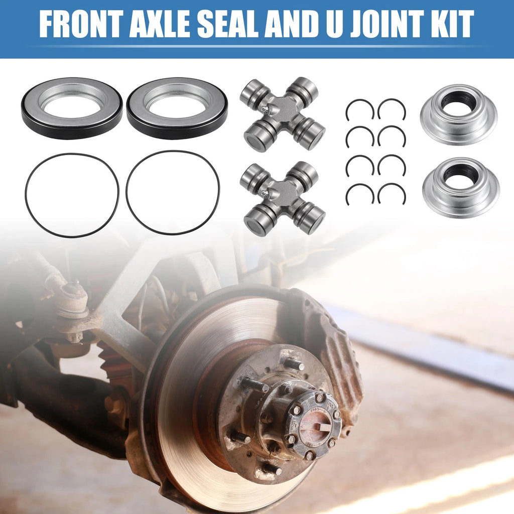 Set of 1 Front Axle Seal for Ford Super Duty F250 F350 (2005–2014)