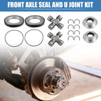 Set of 1 Front Axle Seal for Ford Super Duty F250 F350 (2005–2014)