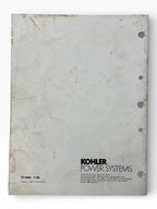 Marine Generator Installation Service Manual for Kohler TP-5982