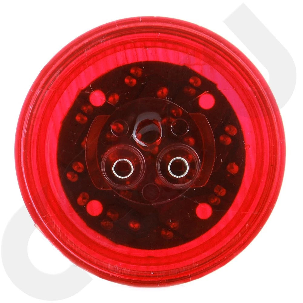 Round 13 Diode Red Clearance Side Marker Light for Universal (2.5")